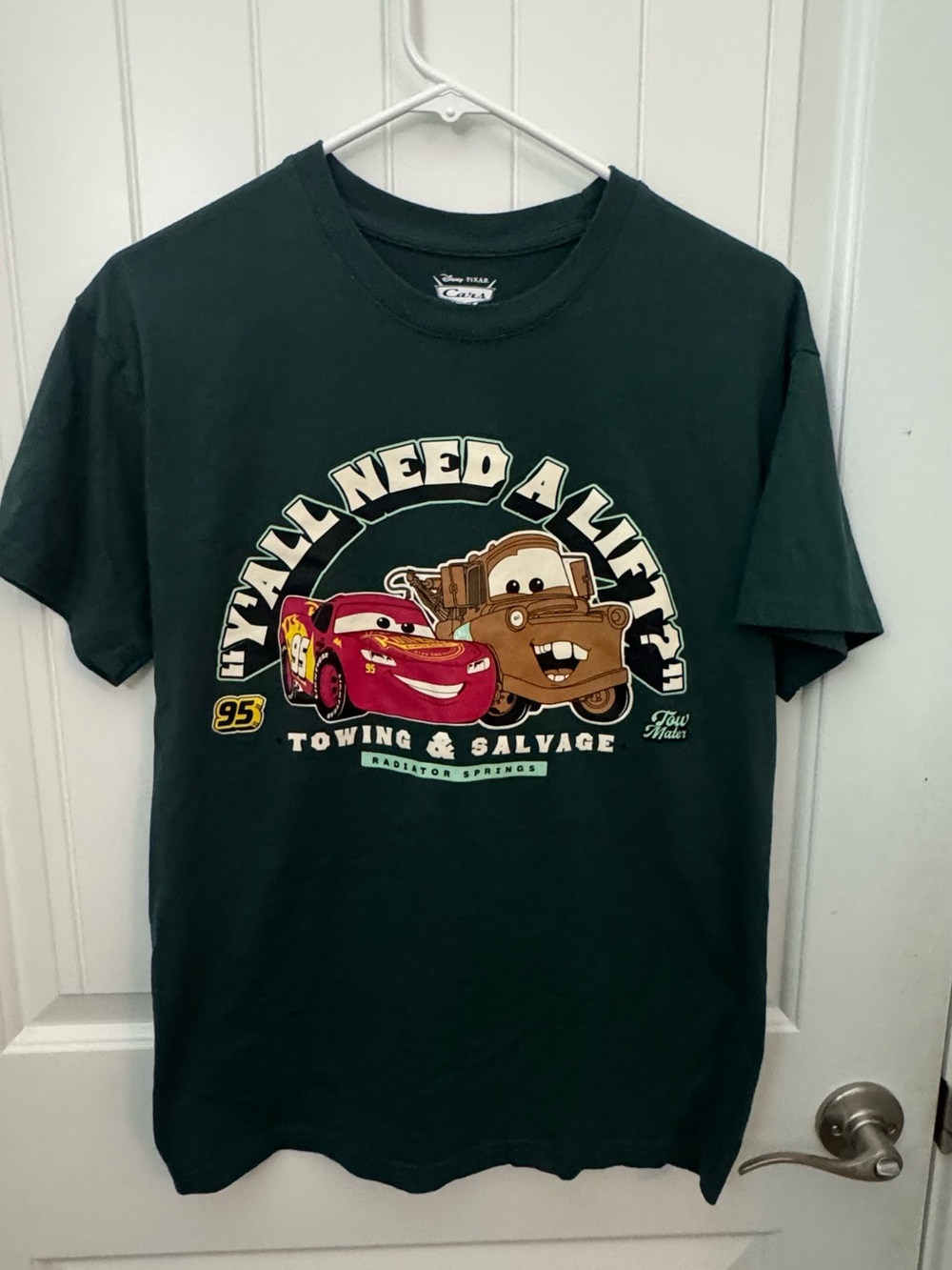 Disney Pixar Cars “Y’all Need a Lift?” Graphic Tee | Lightning McQueen A